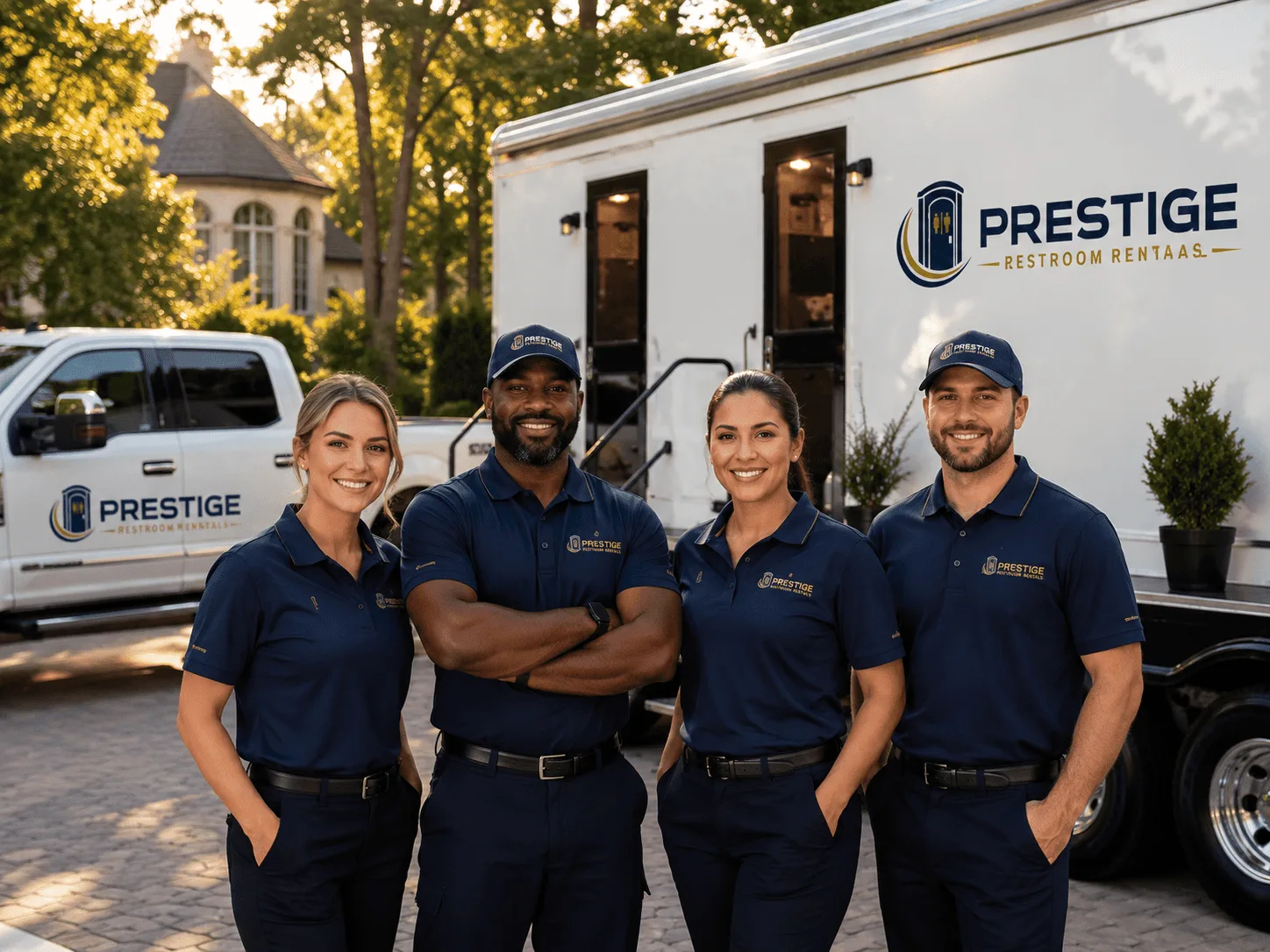 Trusted Luxury Portable Restrooms company in Niota, IL